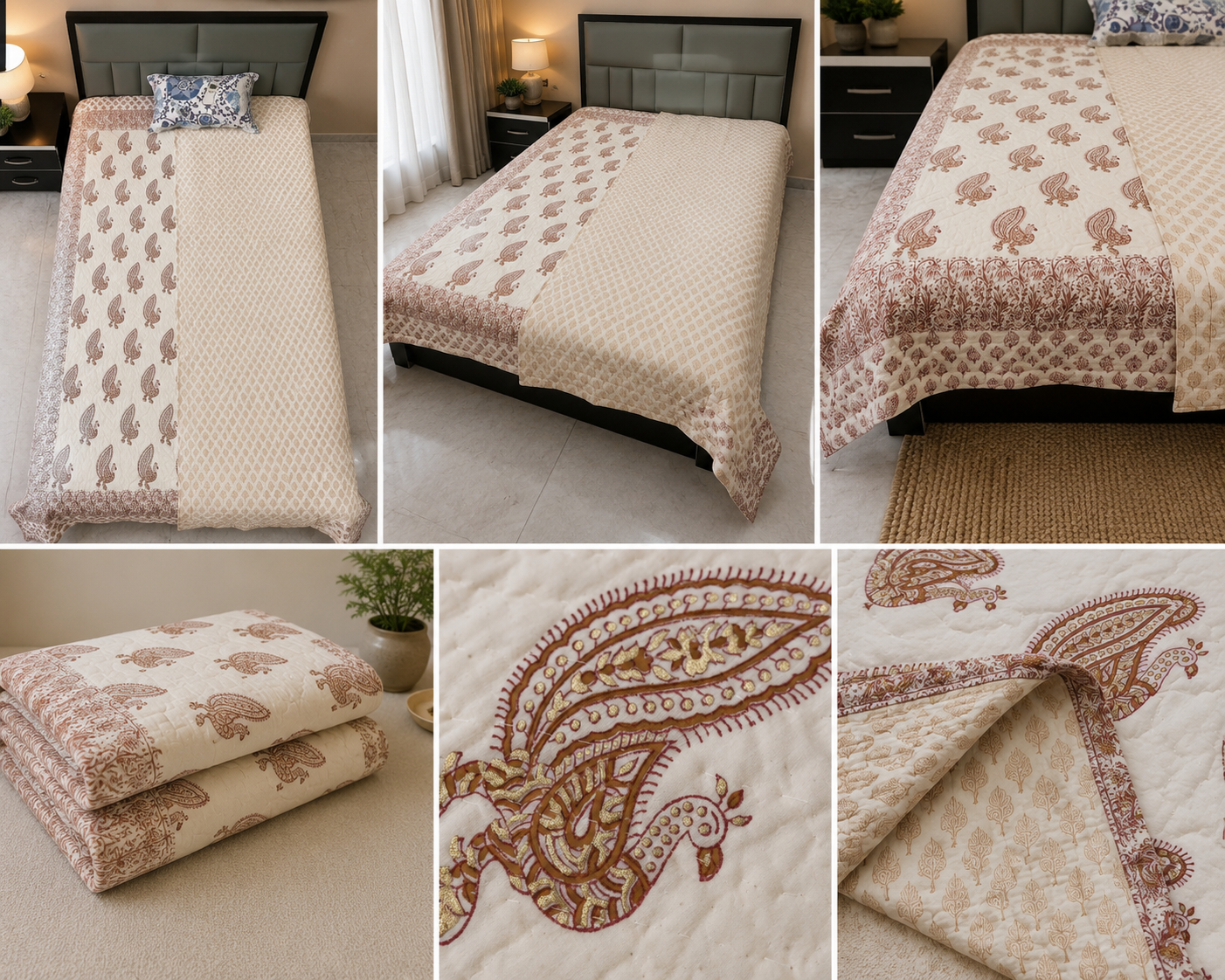 Paisley Heritage Jaipuri Razai